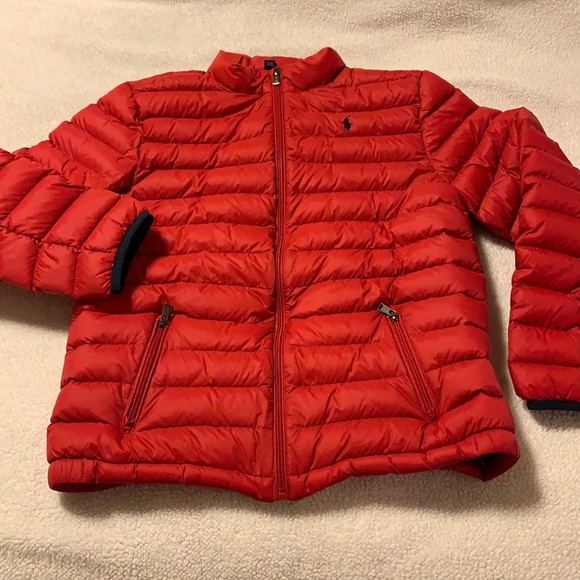 Polo Ralph Lauren Other - Kids Ralph Lauren Red Puffer Winter Coat Jacket